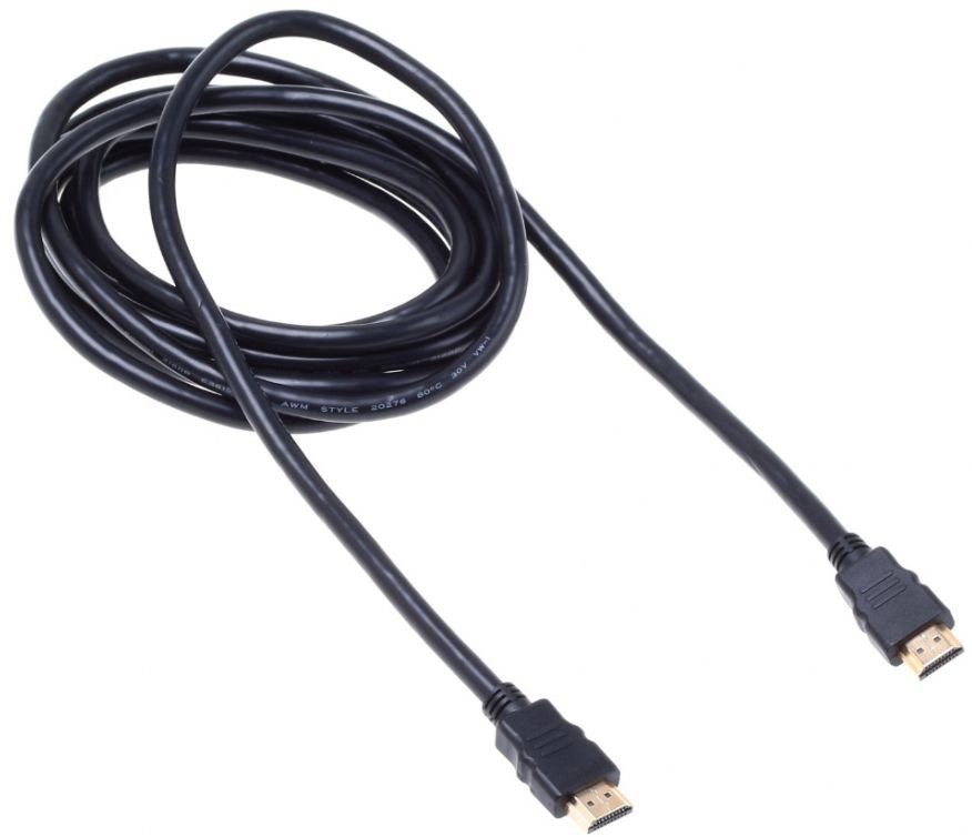 Кабель HDMI (19M) - HDMI (19M), 3м, Buro BHP RET HDMI30-2, черный