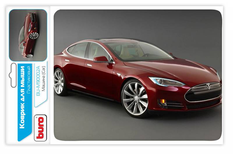 Коврик Buro BU-M90002 рисунок/машина