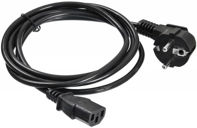 Кабель компьютер - сеть 220V, 1.8м, Buro BU-PCAB-ZP