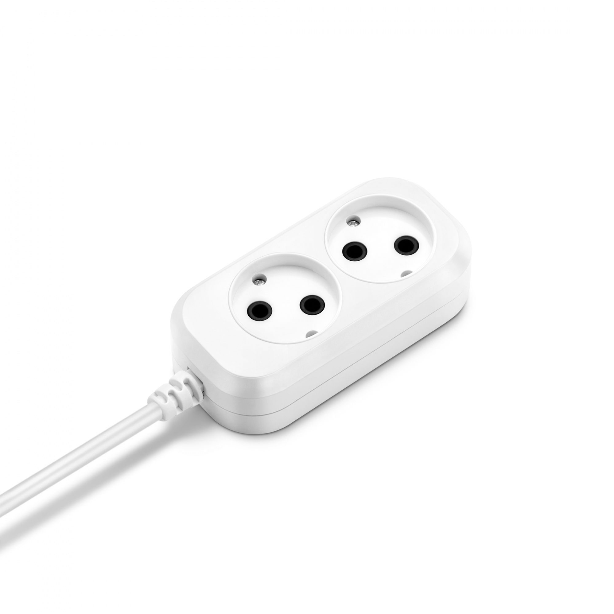 Сетевой удлинитель 5м 2 розетки Buro BU-PSL2.5/W белый
