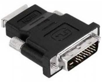 Переходник DVI-D (M) - HDMI (F) Buro HDMI-19FDVID-M_ADPT, черный