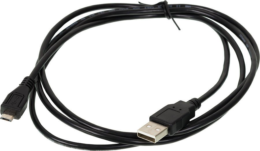 Кабель USB2.0 (M) - microUSB2.0 (M), 1.5м, Buro MICROUSB2.0, черный