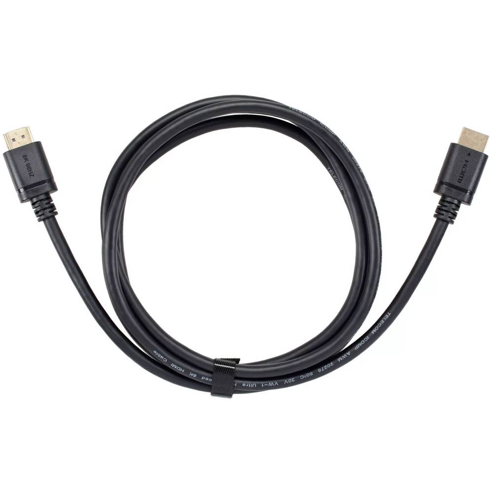 Кабель HDMI (19M) - HDMI (19M), 2м, Telecom TCG245C-2M, черный