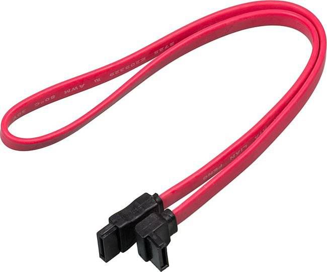 Кабель SATA 0.5м Buro TL-ATA-DATA-RA, угловой