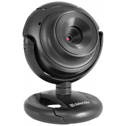 WEB камера Defender C-2525HD, 2MPix, микрофон, USB, черный, 63252