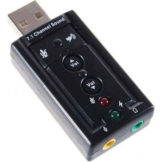 SB C-Media TRUA71 (CM108), внешняя, USB