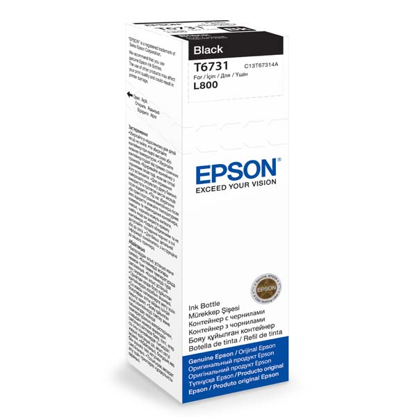 Контейнер Epson T6731, черный C13T67314A