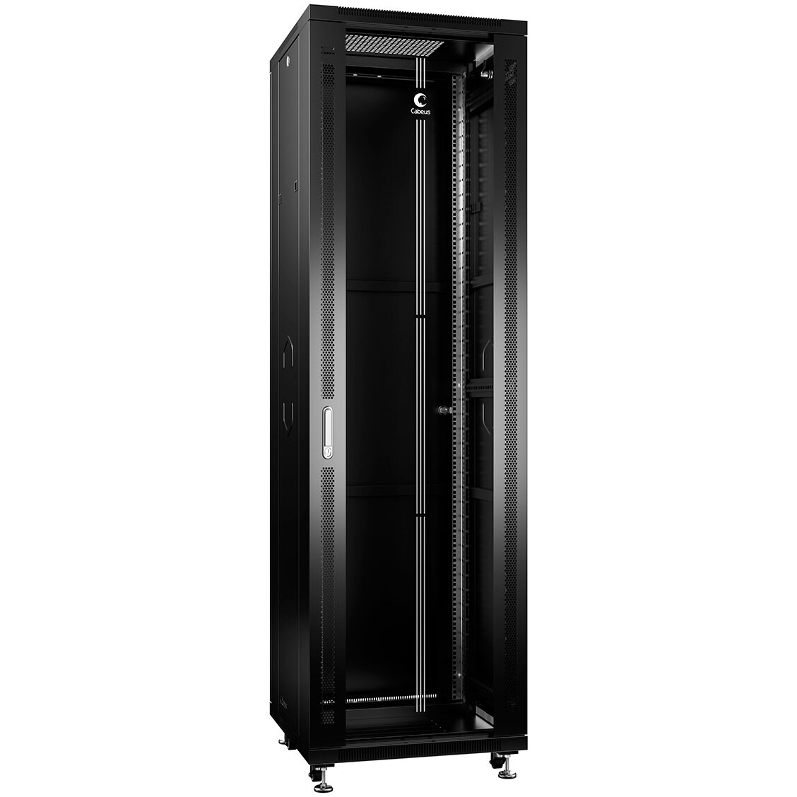 Шкаф коммутационный Cabeus SH-05C-42U60/60-BK 42U, 600х600мм