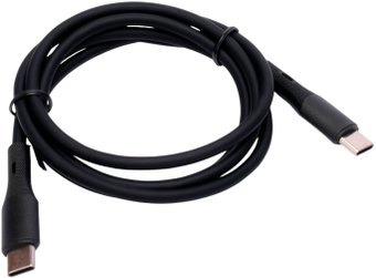 Кабель USB Type-C - USB Type-C, 1м, Cablexpert CC-USB2S-CMCM-1M-BK, черный