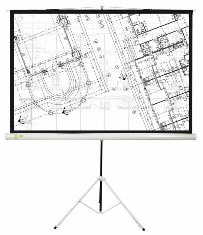 Экран Cactus Triscreen CS-PST-127x127