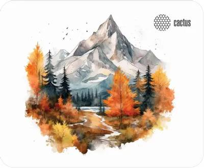 Коврик Cactus Autumn mountains CS-MP-P10XS