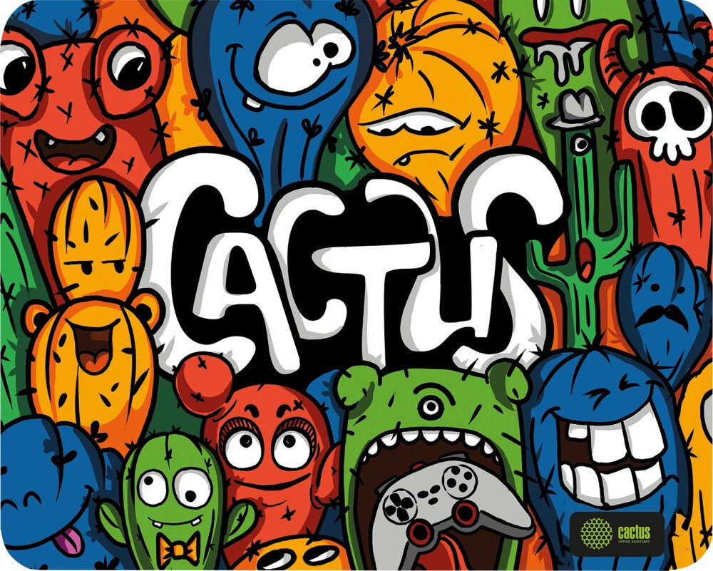 Коврик Cactus CS-MP-PRO07XL Colorful Cacti