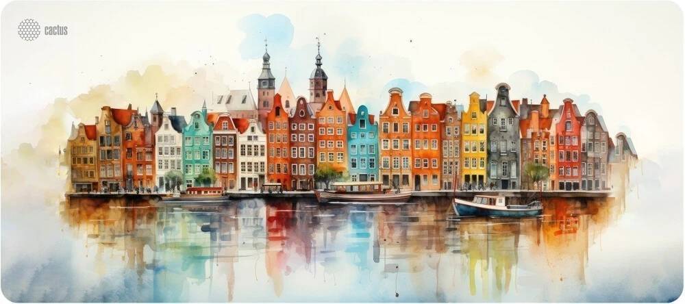 Коврик Cactus CS-MP-PRO12XXL Amsterdam