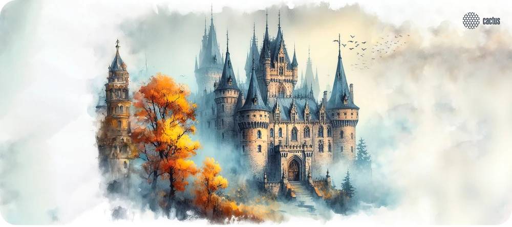 Коврик Cactus CS-MP-PRO13XXL Castle
