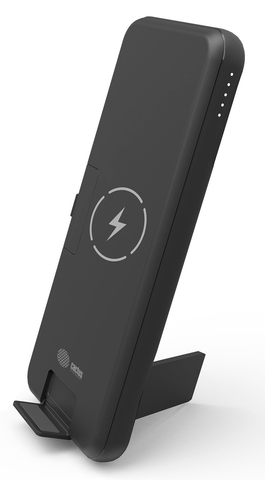 Внешний аккумулятор 10000мАч Cactus CS-PBFSQT-10000, черный