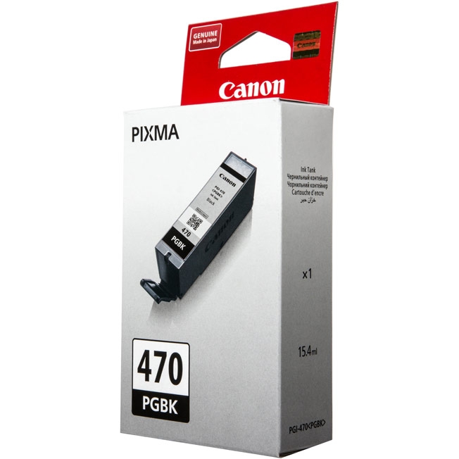 Картридж Canon PGI-470 PGBK, черный 0375C001