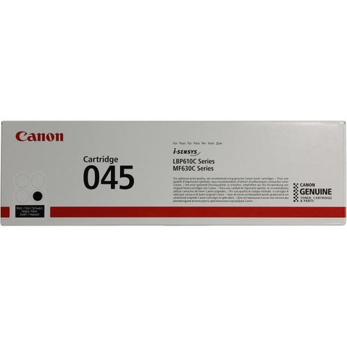 Картридж Canon 045 BK, черный 1242C002