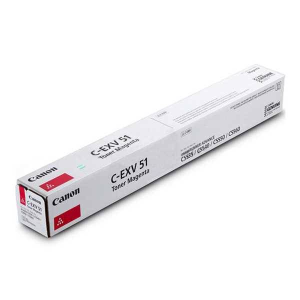 Тонер-картридж Canon C-EXV 51L пурпурный (0486C002)