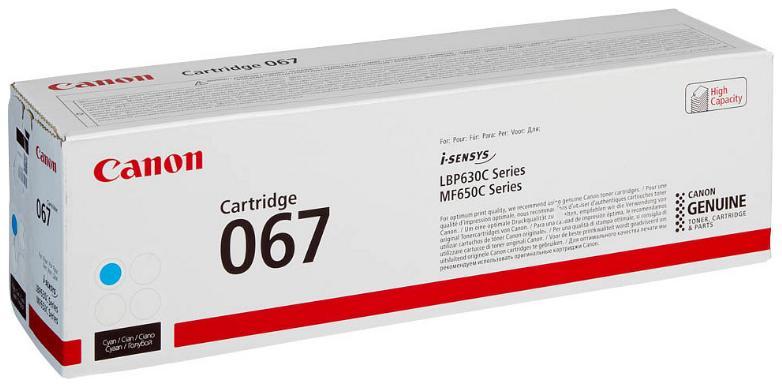Картридж Canon 067C, голубой 5101C002