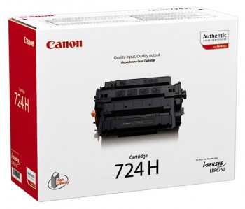 Картридж Canon 724H, черный 3482B002