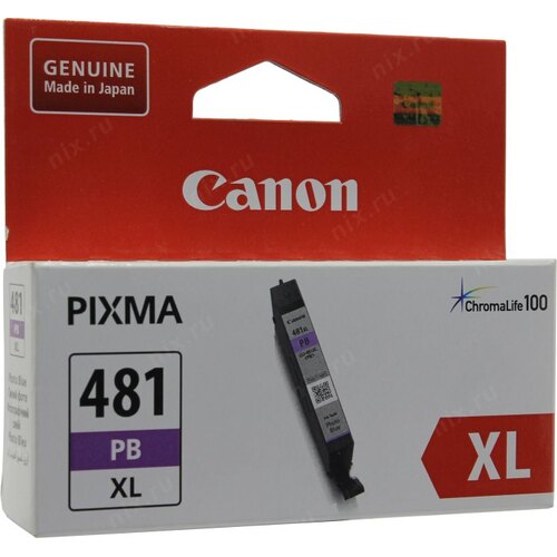 Картридж Canon CLI-481XL PB, фото-синий 2048C001