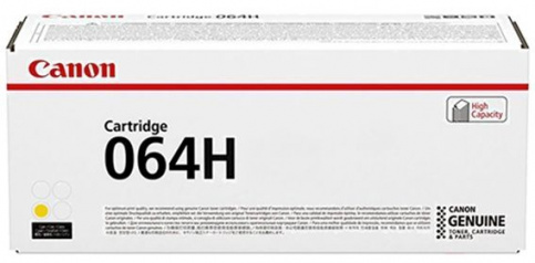 Картридж Canon CRG 064 H Y, желтый 4932C001