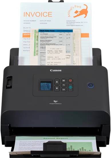 Сканер Canon DR-S250N0, A4, 600x600 dpi, 50ppm, duplex