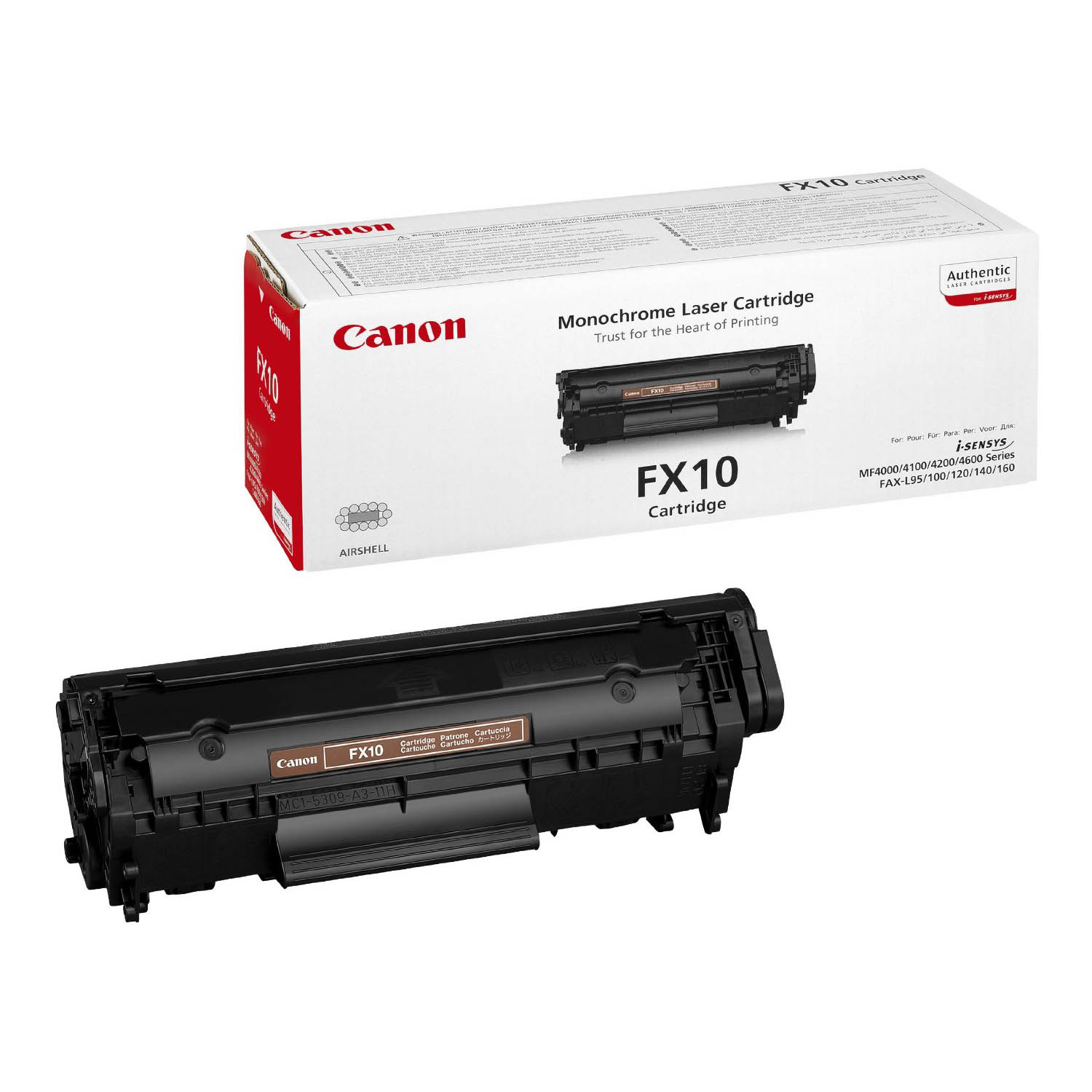 Картридж Canon FX10, черный 0263B002