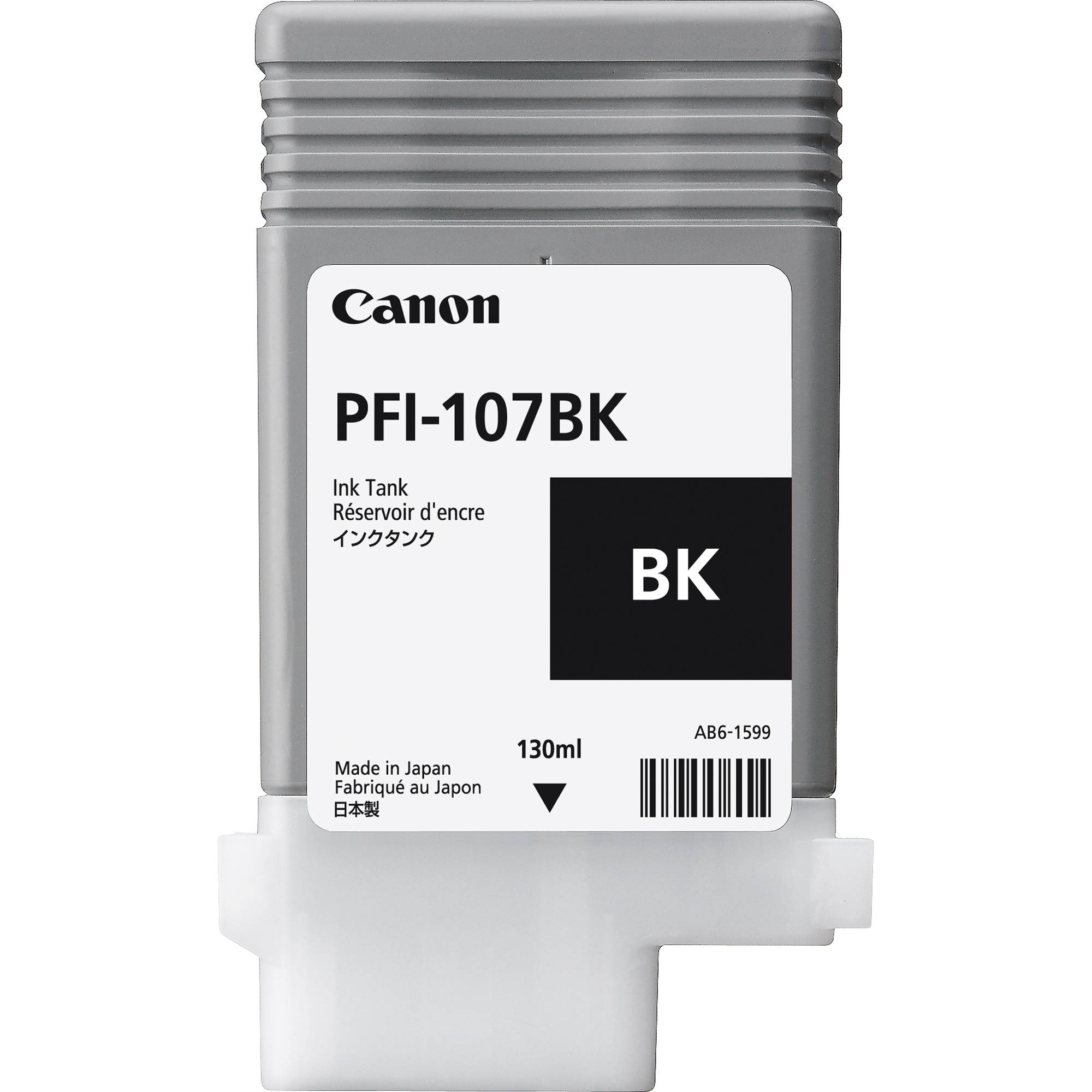 Картридж Canon PFI-107 BK, черный 6705B001