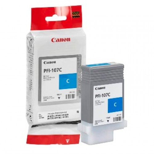 Картридж Canon PFI-107 C, голубой 6706B001