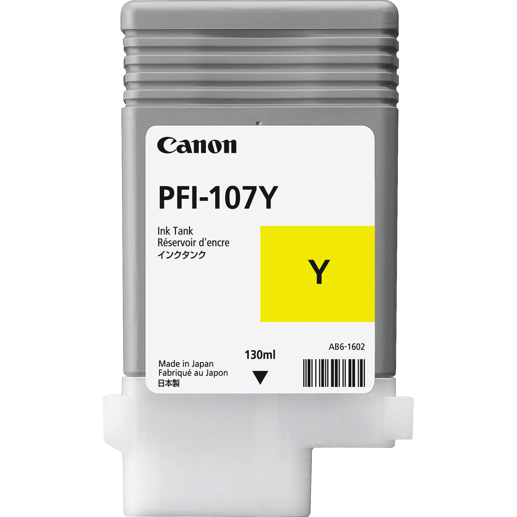 Картридж Canon PFI-107 Y, желтый 6708B001