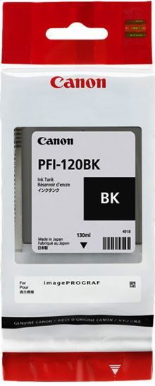 Картридж Canon PFI-120 BK, черный 2885C001