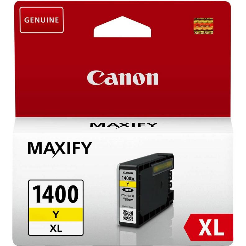 Картридж Canon PGI-1400XL Y, желтый 9204B001