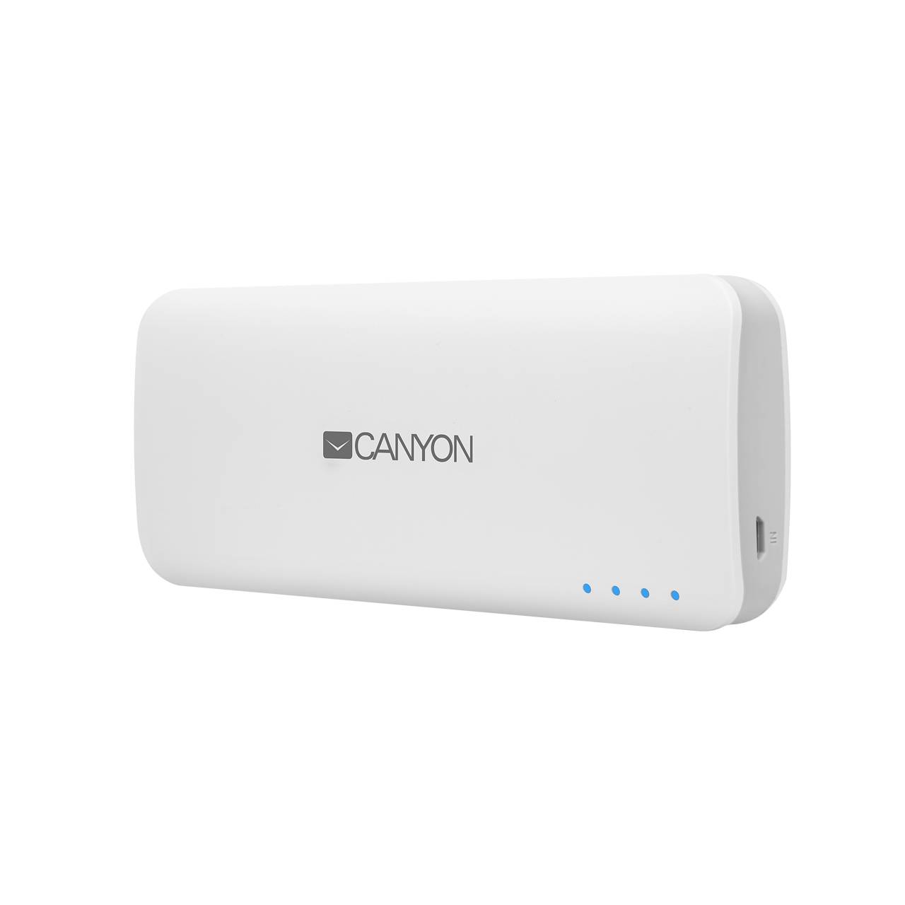 Внешний аккумулятор 10000мАч Canyon CNE-CPB1009W, белый