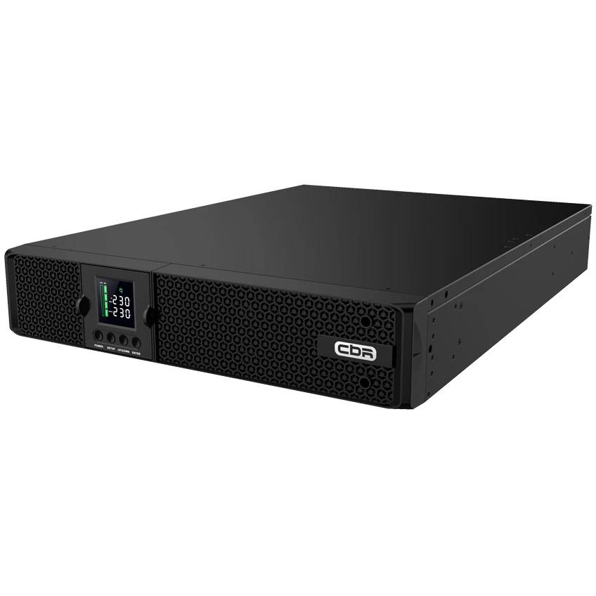ИБП CBR ESN-3KRT-9I-LCHERSC, 3000VA (8xIEC320-C13, 1xIEC320-C19)