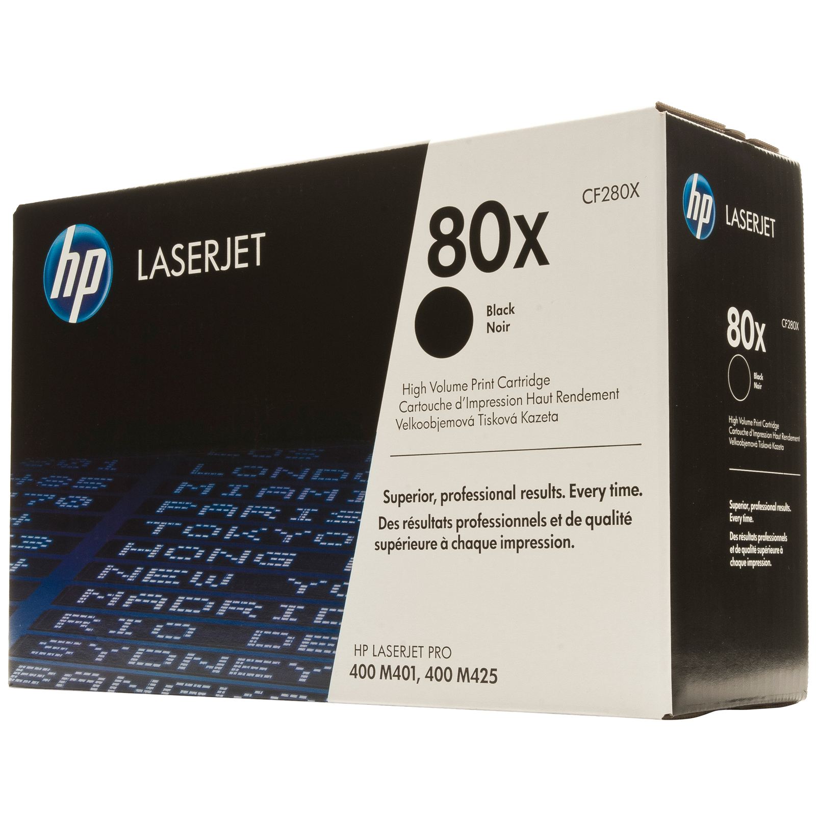 Картридж HP 80X, черный CF280X