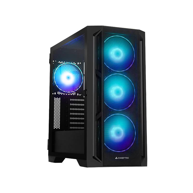 Корпус Chieftec APEX LUMO GA-01B-L-OP, без БП, E-ATX
