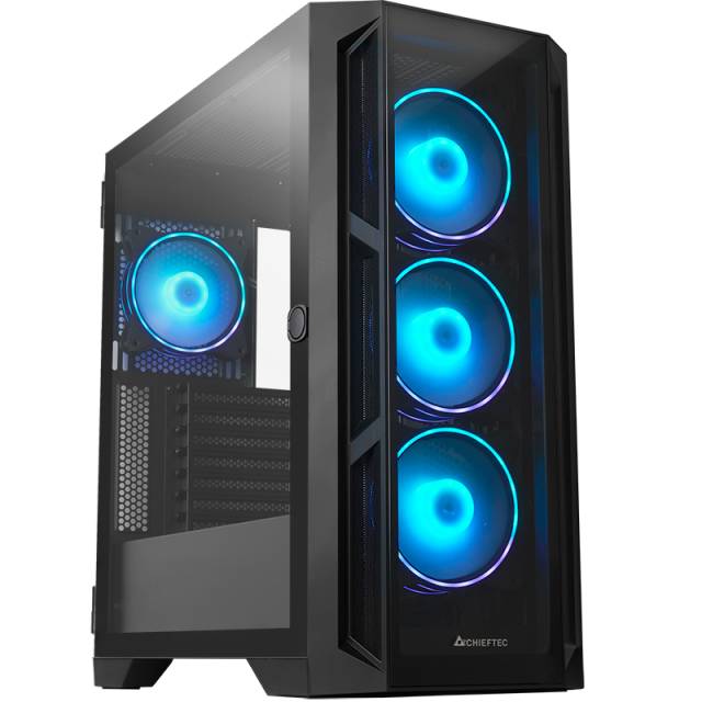 Корпус Chieftec APEX GA-01B-TG-OP, без БП, E-ATX