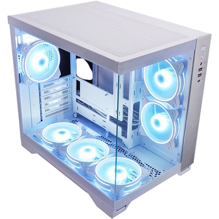 Корпус Chieftec VISIO White GM-30W-TG-OP, без БП, ATX