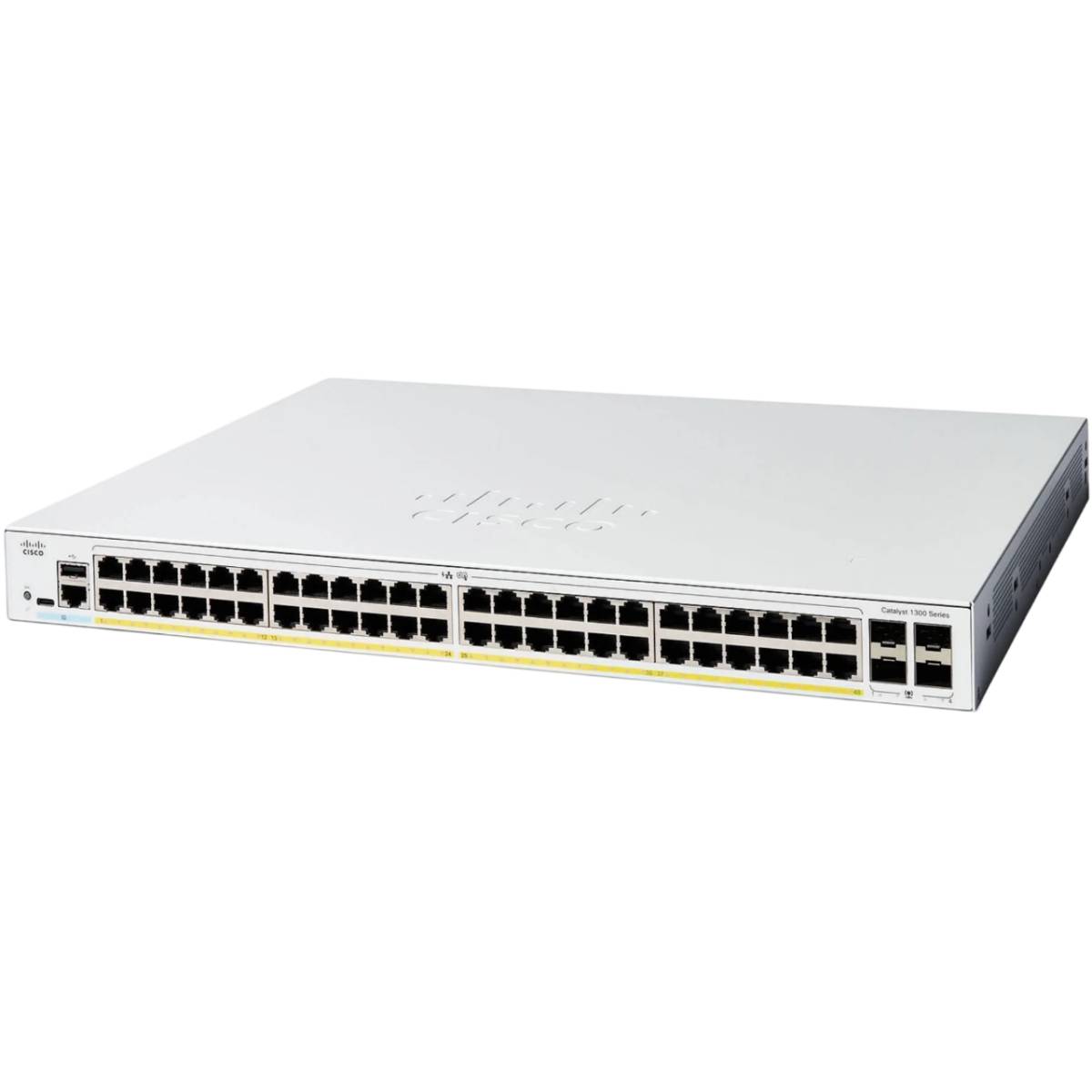 Коммутатор Cisco C1300-48T-4G, 48xLAN 1Gbps, 4xSFP 1Gbps