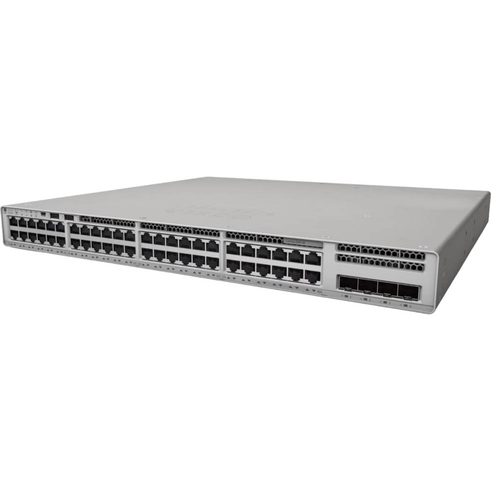 Коммутатор Cisco C9200L-48T-4G-E, 48xLAN 1Gbps, 4xSFP