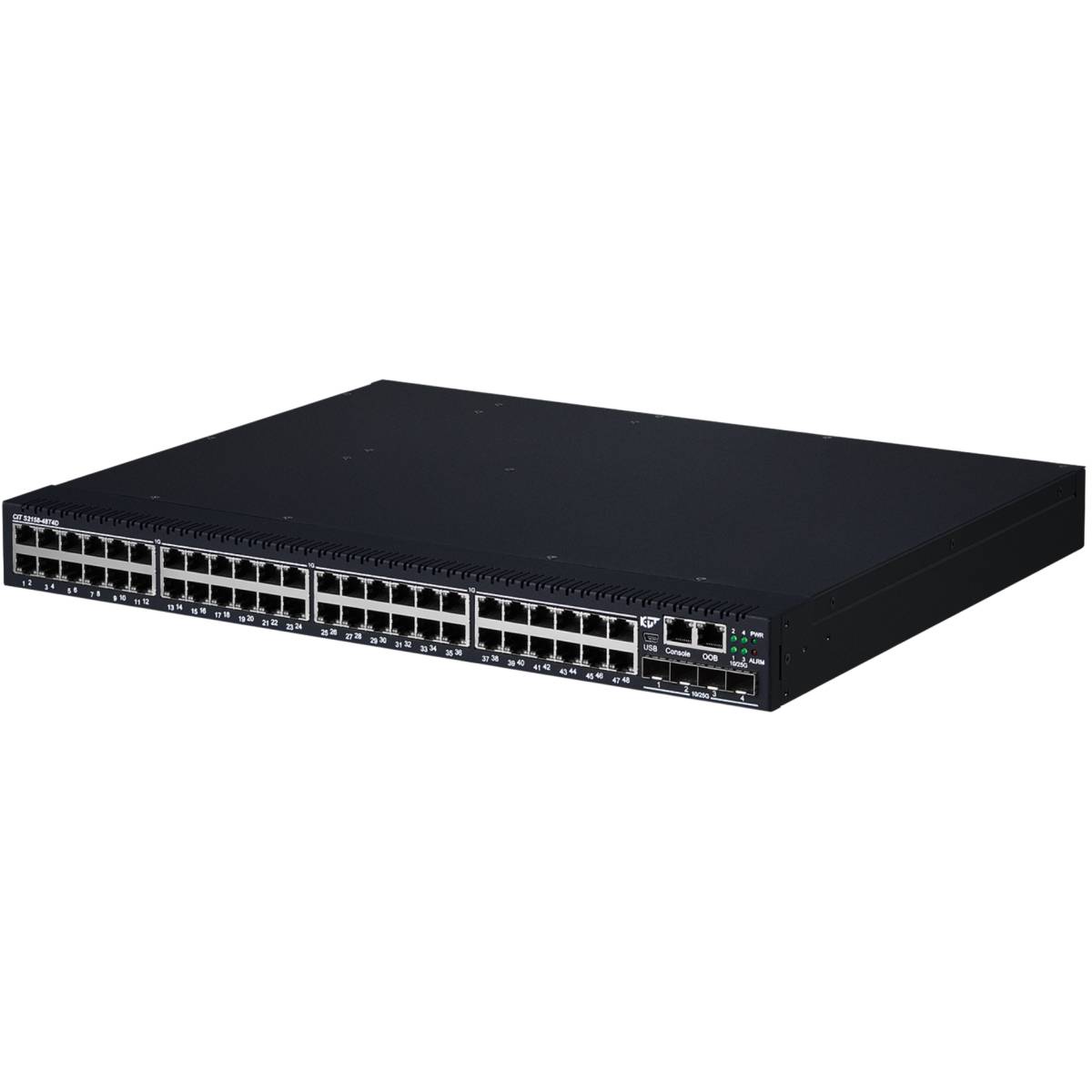 Коммутатор CIT S2158-48T4D-P-AC-FR, 48xLAN 1GBps, 4xSFP28, PoE