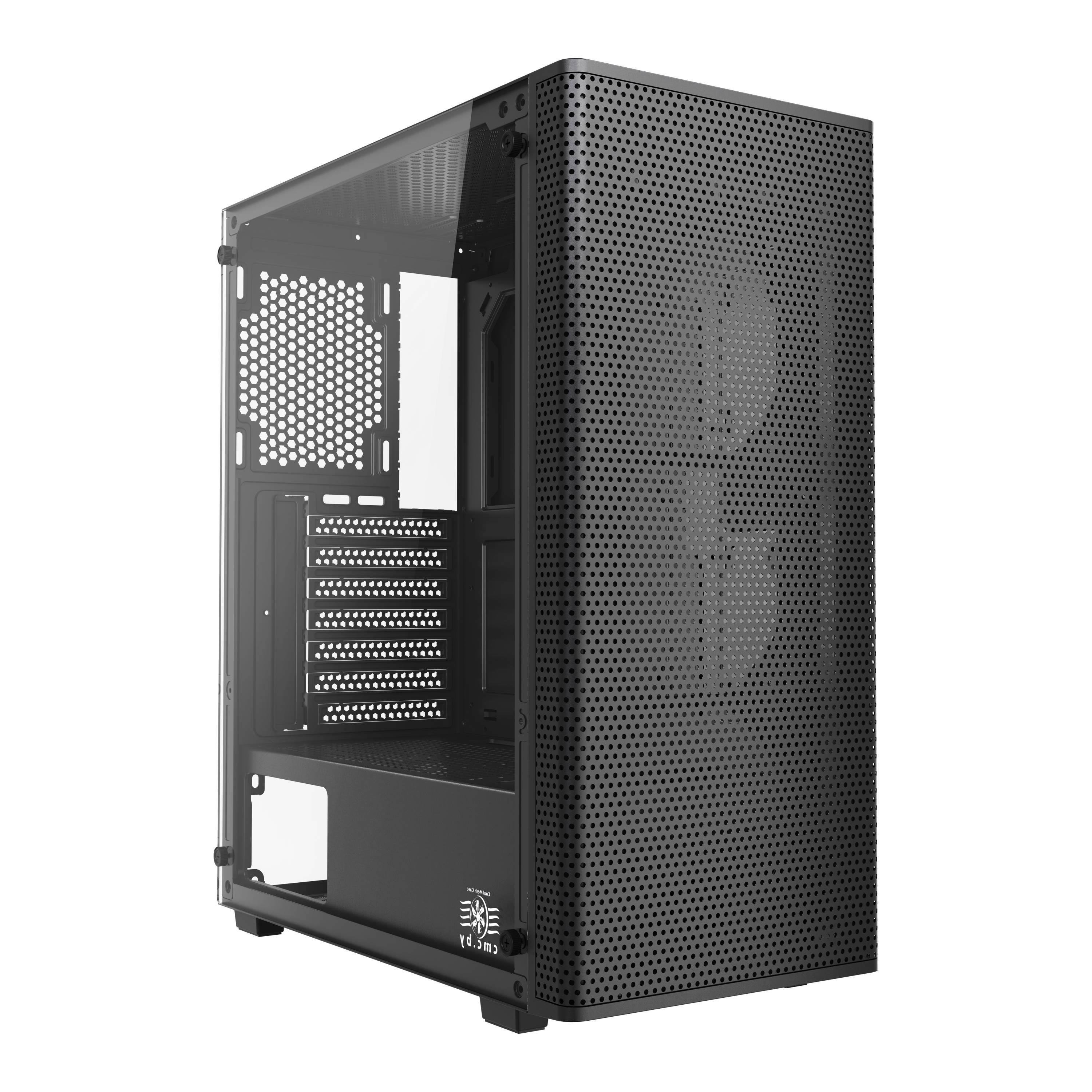 Корпус CMC MasterEco BGW01634, без БП, ATX, черный