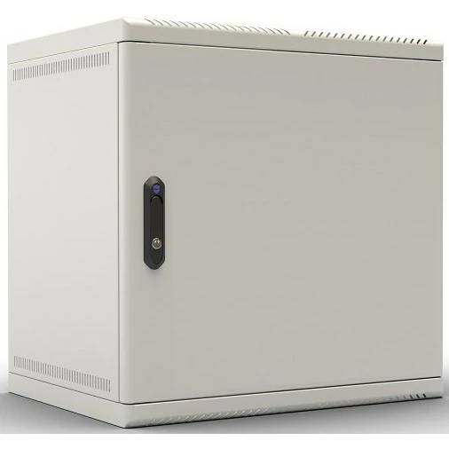 Шкаф коммутационный ЦМО (ШРН-12.300.1) настенный 12U 600x300мм пер.дв.стал.лист несъемн.бок.пан. 100кг серый ШРН-12.300.1