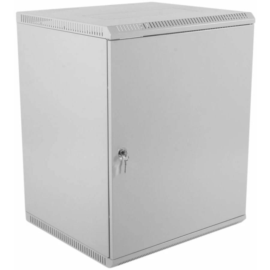 Шкаф коммутационный ЦМО ШРН-ЭКОНОМ (ШРН-Э-15.650.1) настенный 15U 600x650мм пер.дв.стал.лист 65кг серый 600мм 26.1кг 180град. 746мм ШРН-Э-15.650.1