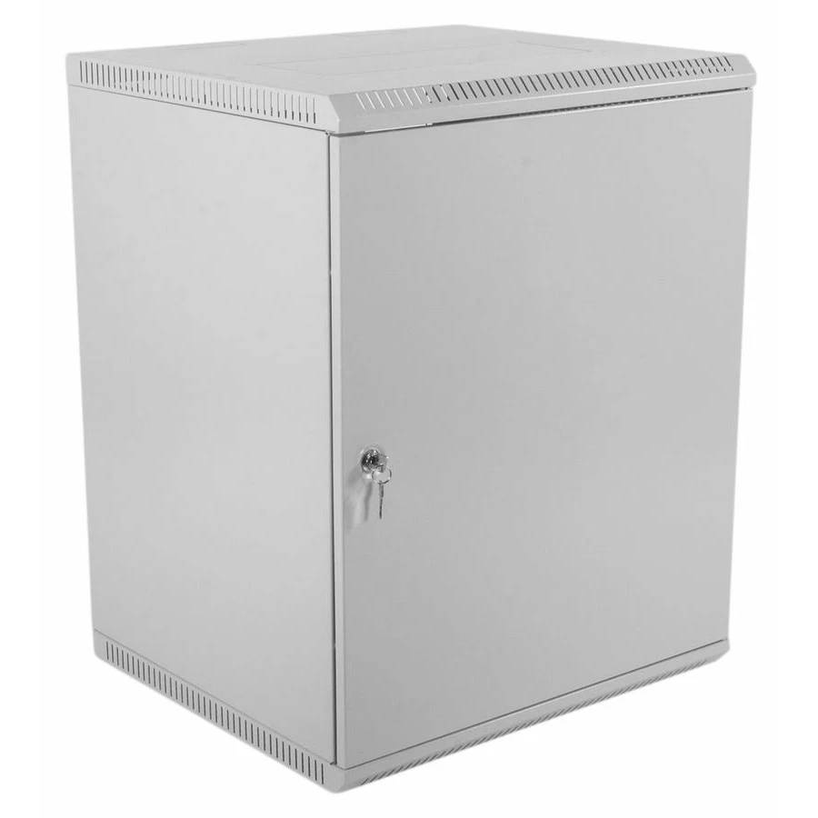 Шкаф коммутационный ЦМО ШРН-ЭКОНОМ (ШРН-Э-18.650.1) настенный 18U 600x650мм пер.дв.стал.лист 85кг серый 600мм 31кг 930мм ШРН-Э-18.650.1