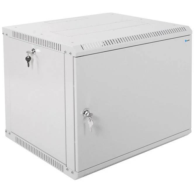Шкаф коммутационный ЦМО ШРН-ЭКОНОМ (ШРН-Э-9.650.1) настенный 9U 600x650мм пер.дв.стал.лист 65кг серый 600мм 20.3кг 180град. 480мм ШРН-Э-9.650.1