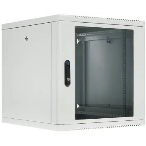 Шкаф коммутационный ЦМО (ШРН-М-12.650) настенный 12U 600x650мм пер.дв.стекл 120кг серый 581мм 25.1кг 180град. 610мм ШРН-М-12.650
