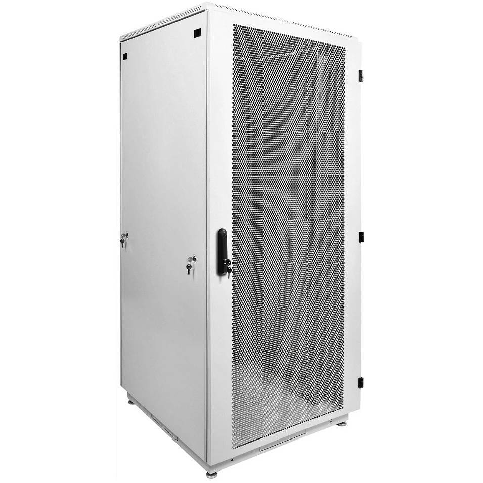 Шкаф коммутационный ЦМО (ШТК-М-42.8.8-4ААА) напольный 42U 800x800мм пер.дв.перфор. задн.дв.стал.лист 2 бок.пан. 1010кг белый 655мм 123.1кг 180град. 2030мм ШТК-М-42.8.8-4ААА