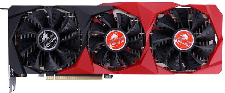 Видеокарта GeForce RTX 3070, 8Gb GDDR6 256bit, Colorful RTX 3070 NB V2 LHR-V (ТОЛЬКО В СОСТАВЕ ПЭВМ)